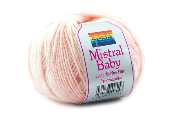 Filato pura lana Mistral Baby - Sesia