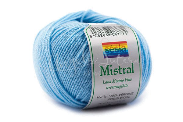 Filato pura lana Mistral - Sesia