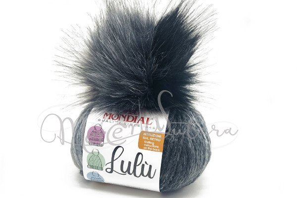 Filato Lulù con pompon- Lana Mondial