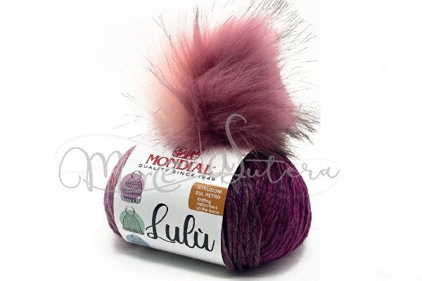 Filato Lulù con pompon- Lana Mondial