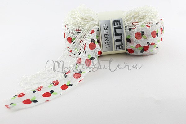 Filato Fettuccia con stampe - Ortensia - Lana Sesia