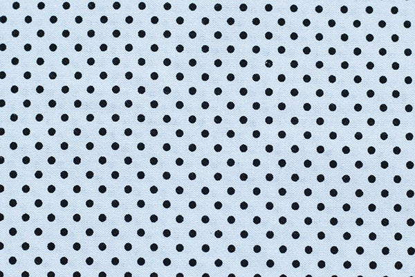 Tessuto Cotone fantasia Pois Piccoli base bianca
