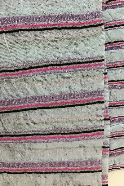 Collant velato righe art. St.Tropez Lurex - Philippe Matignon