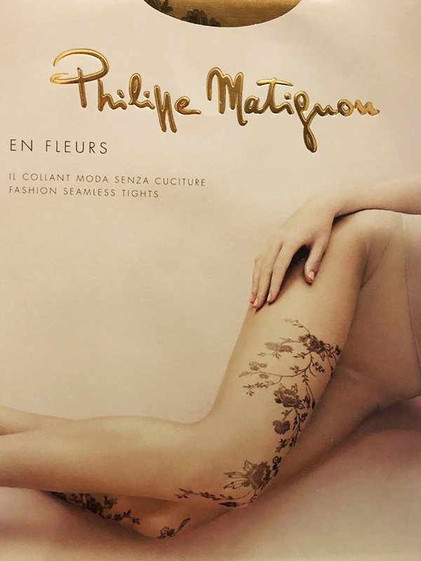 Collant En Fleurs - Philippe Matignon