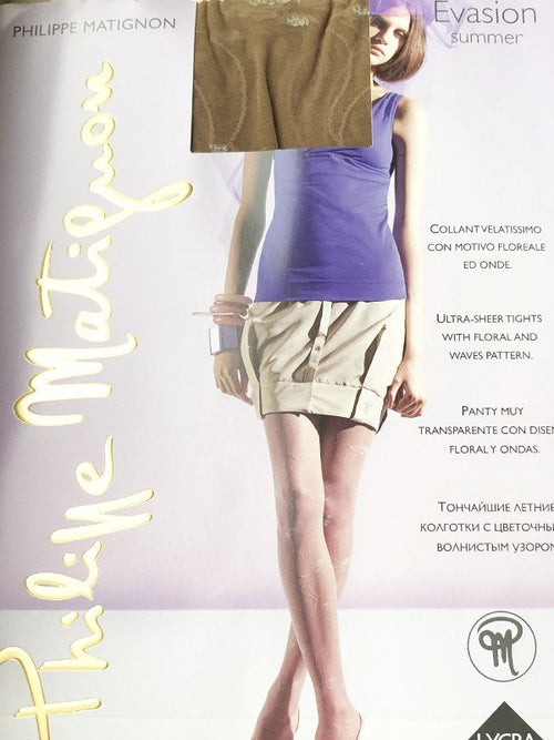 Collant 8 den Evasion Summer - Philippe Matignon