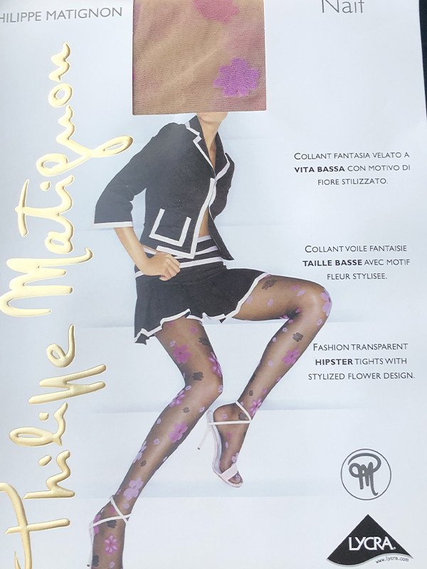 Collant floreale Naif - Philippe Matignon