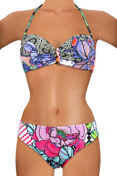 Bikini fascia fantasia push-up coppa C - MARIKA MARE