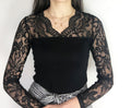 Maglia in pizzo a V - Promise