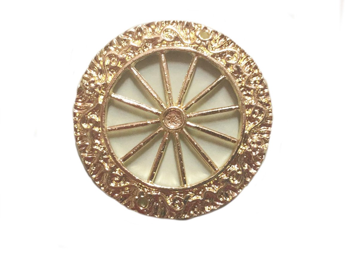 Ruota carretto siciliano - 4,5 cm
