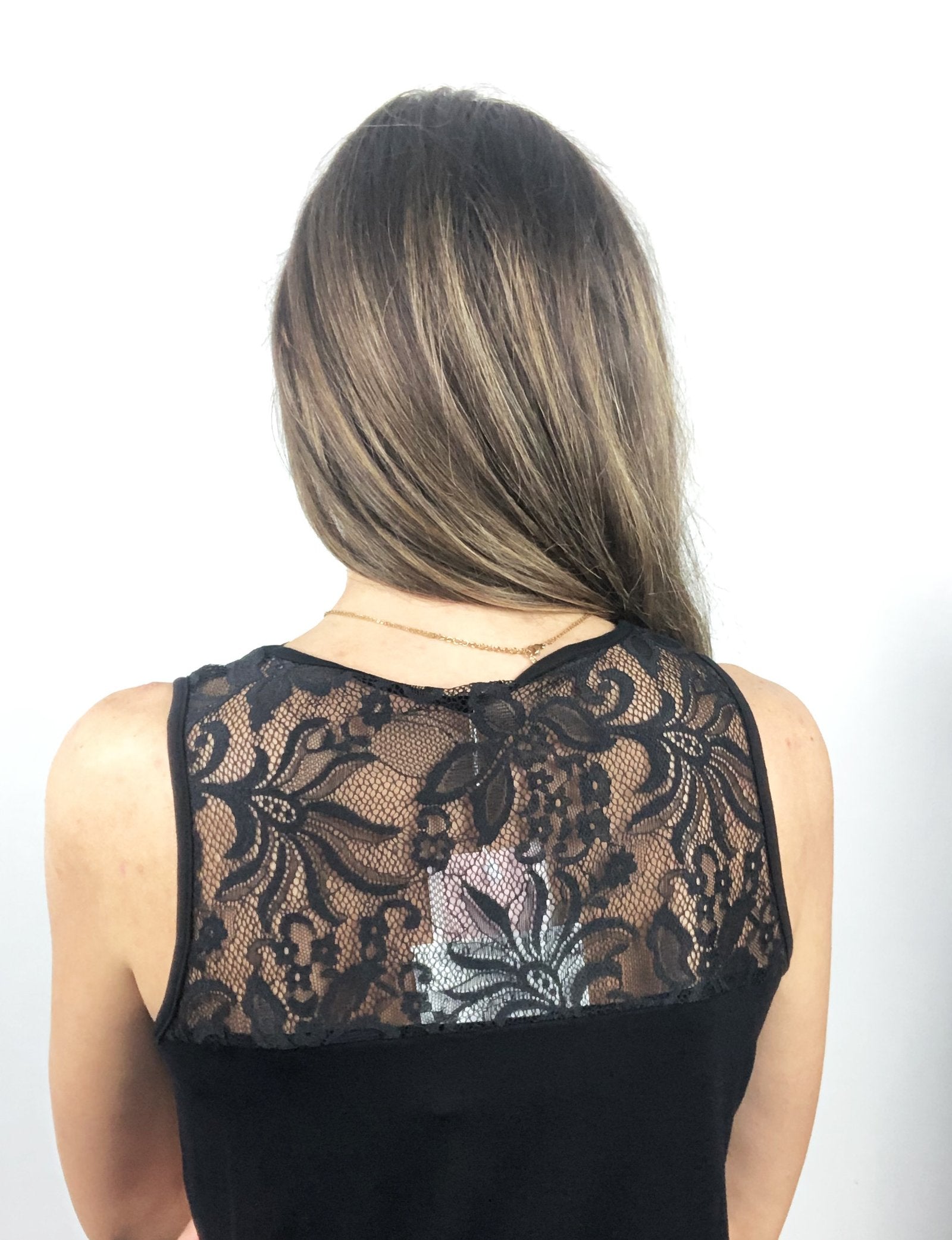 Canotta con pizzo scollo a V - Promise