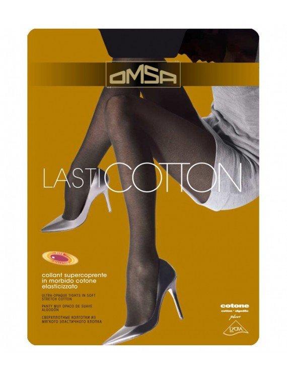 Collant Lasticotton - Omsa - Collant donna in cotone e lycra
