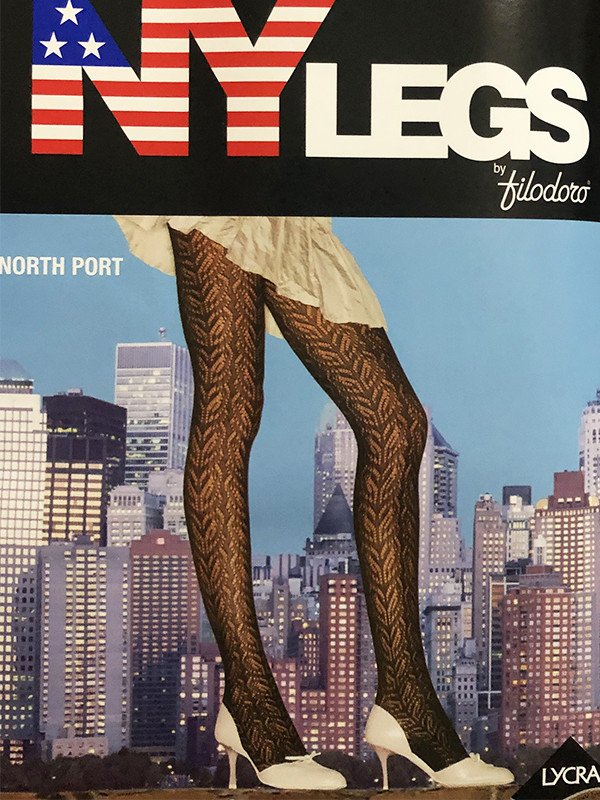Collant donna pizzo - Nylegs - Filodoro