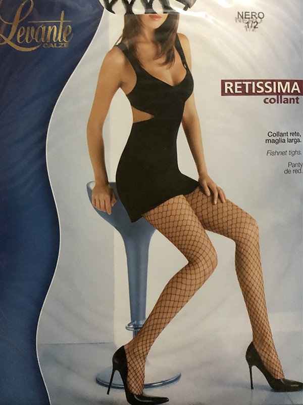 Collant donna macro rete  - Levante retissima
