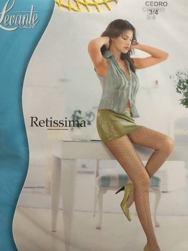 Collant donna macro rete  - Levante retissima