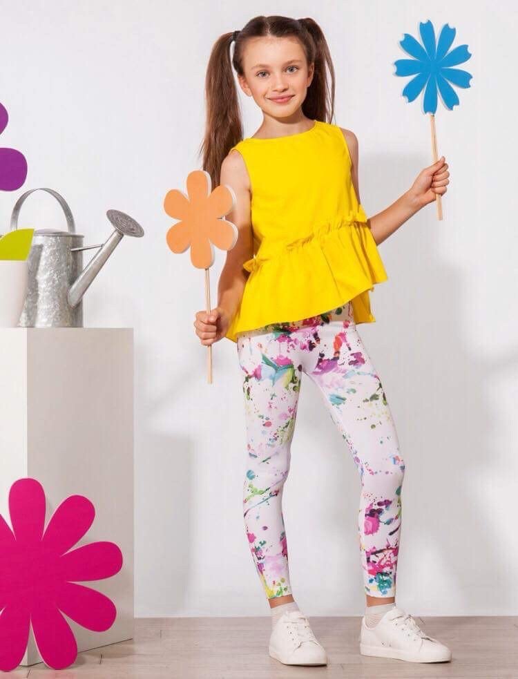 Pantacollant bimba Saltallegro - Trendy Sunflower
