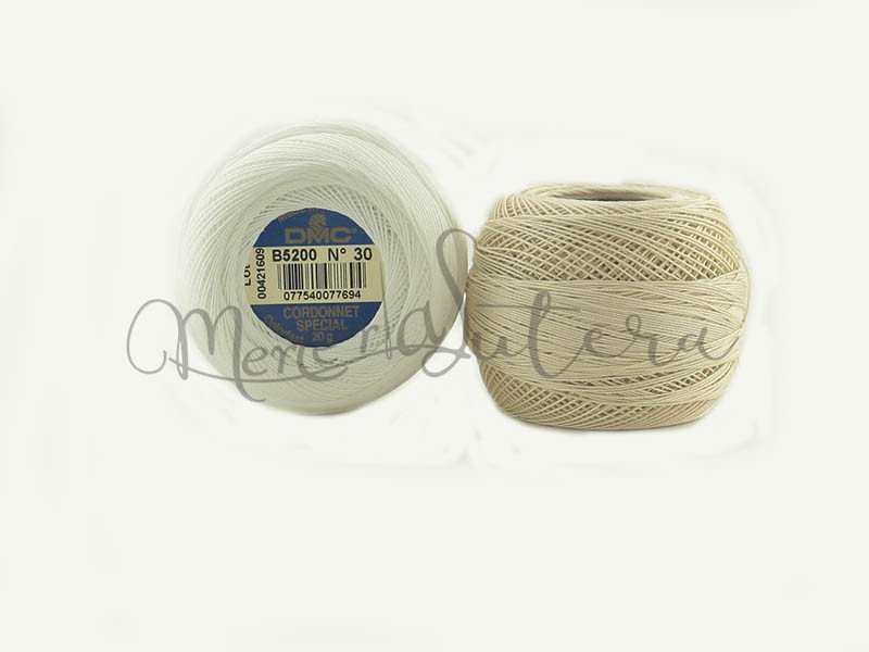 Cotone Cordonetto DMC - n° 10 - 20 - 30 - 40 - 50 -60 -70 - 80- 100
