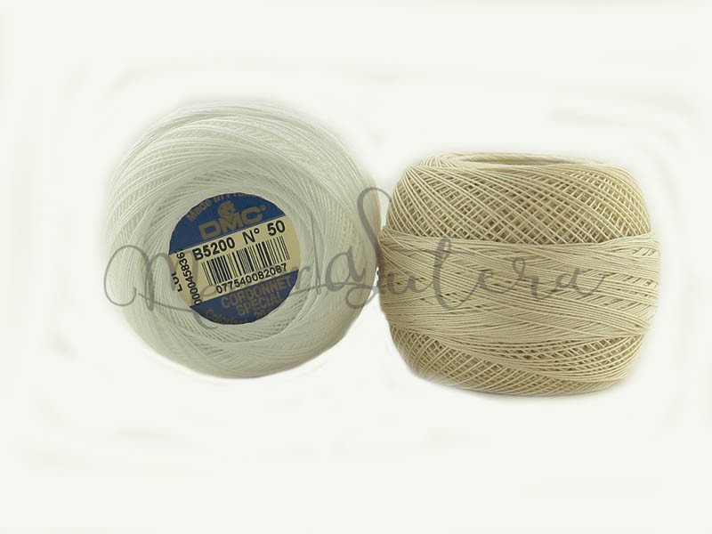 Cotone Cordonetto DMC - n° 10 - 20 - 30 - 40 - 50 -60 -70 - 80- 100