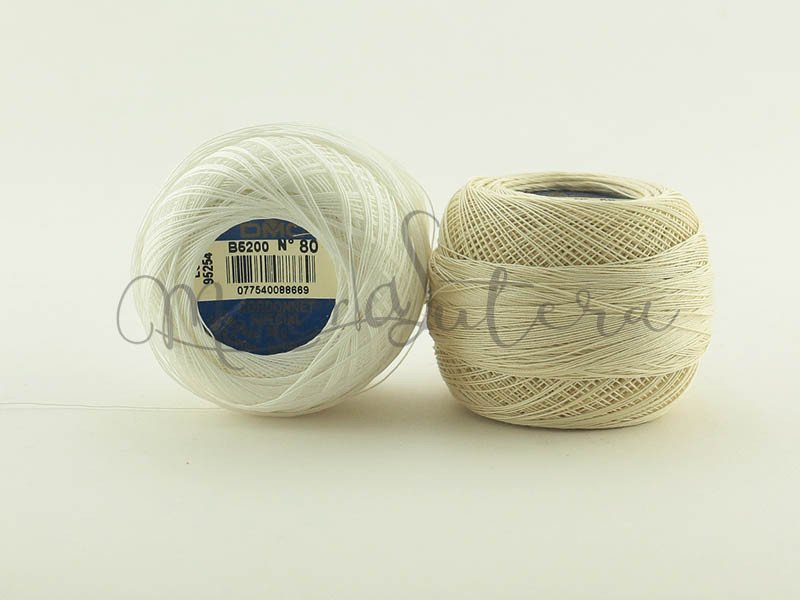 Cotone Cordonetto DMC - n° 10 - 20 - 30 - 40 - 50 -60 -70 - 80- 100