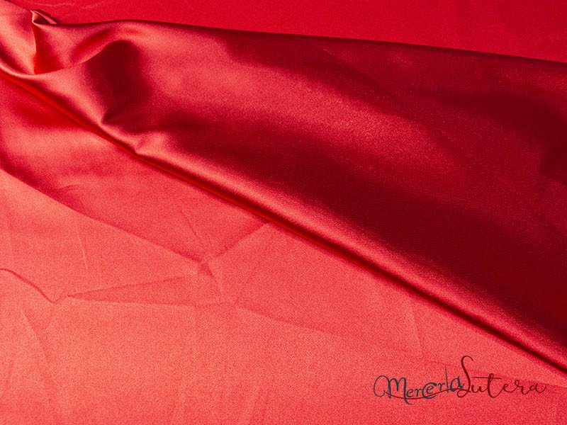 Tessuto raso stretch per abbigliamento