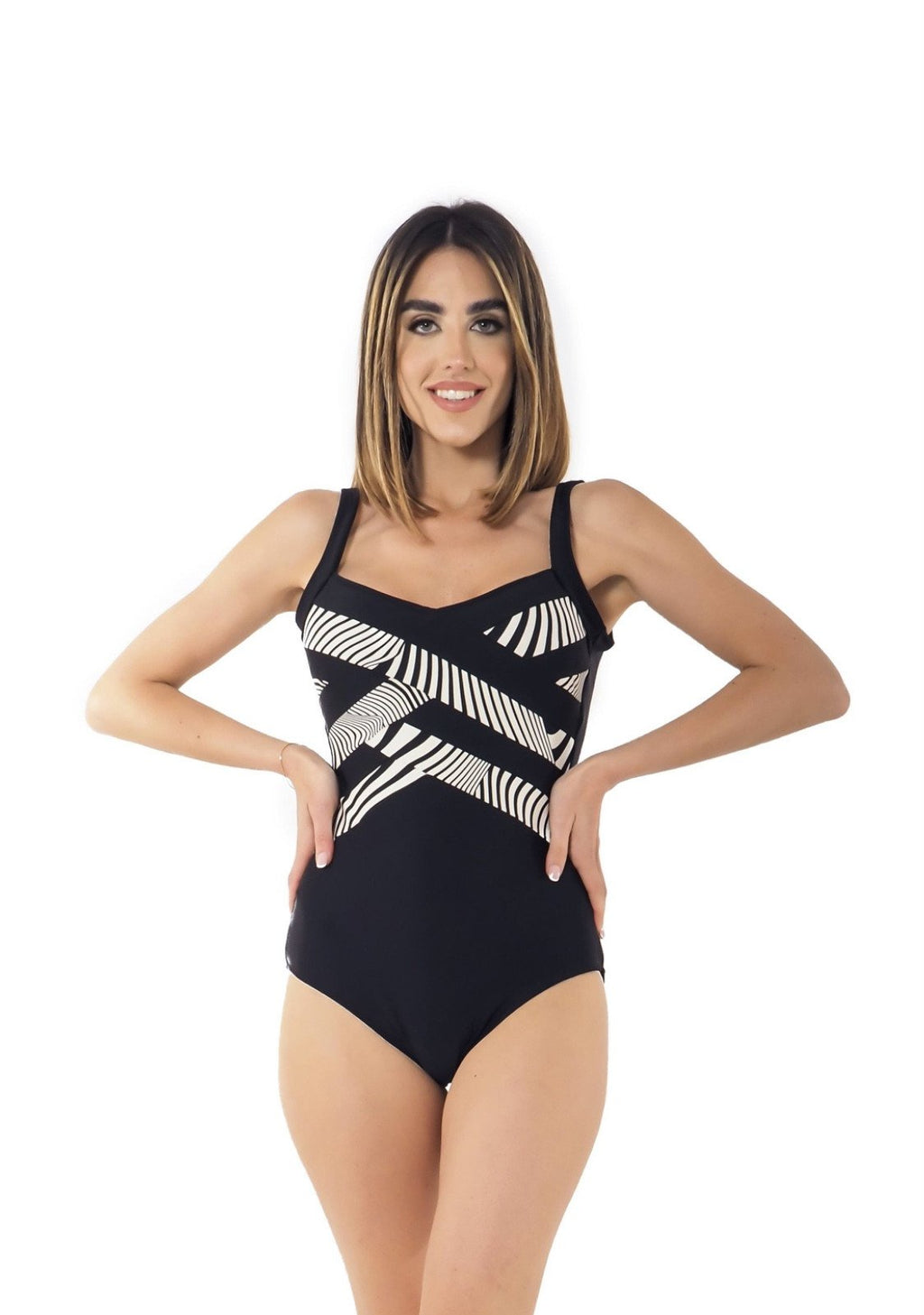 Costume intero geometrico - Ionica Ocean Plus - DAVID MARE