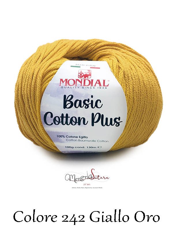Filato cotone BASIC COTTON PLUS - Lane Mondial