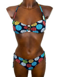 Bikini fascia pois ampi - GISELA