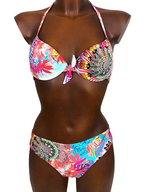 Bikini multicolor - coppa C - Marika Mare A349