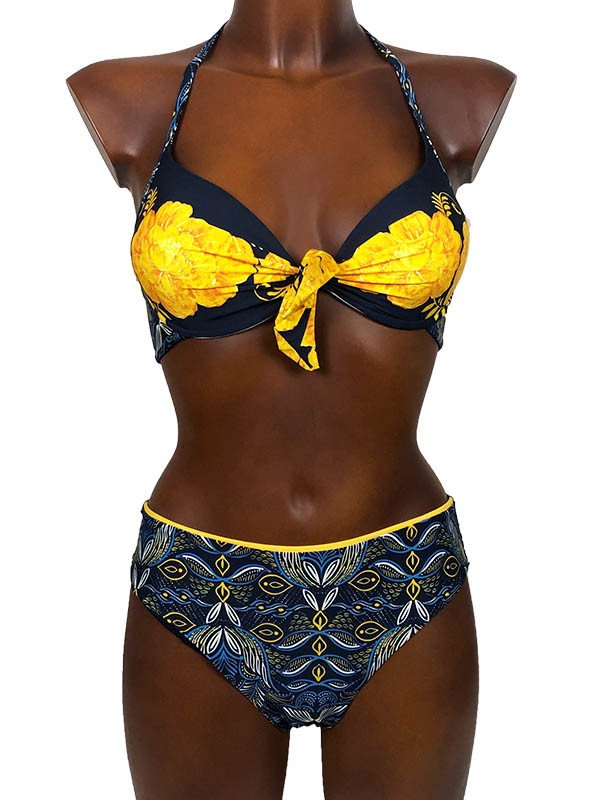 Bikini push-up fiori - coppa C - MARIKA MARE
