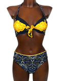 Bikini push-up fiori - coppa C - MARIKA MARE