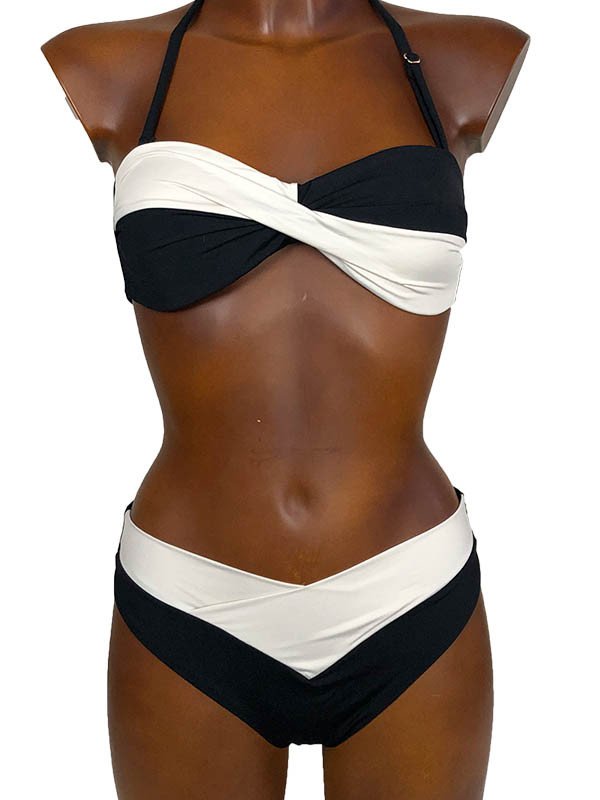 Bikini fascia bicolore - Marika Mare