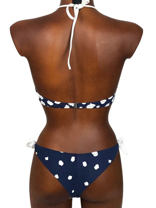Bikini push-up maculato - Coppa C - JOLIDON