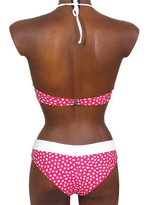 Bikini fascia push-up - coppa C - POIS- JOLIDON