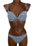 Bikini quadri/stelle - GISELA