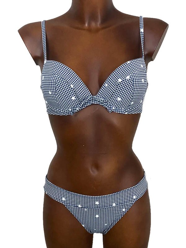Bikini quadri/stelle - GISELA