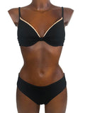 Bikini treccia - coppa C -  LINEA MARE BLU