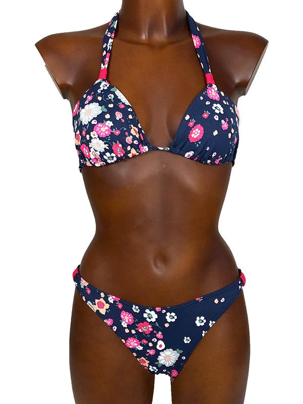Bikini triangolo fiori - DOCOR