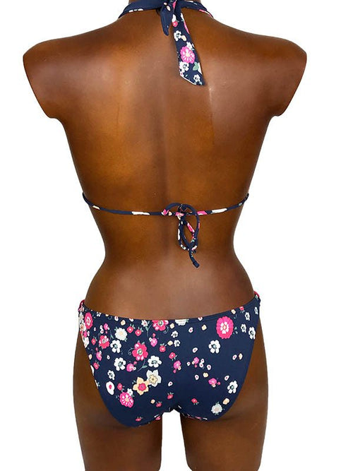 Bikini triangolo fiori - DOCOR