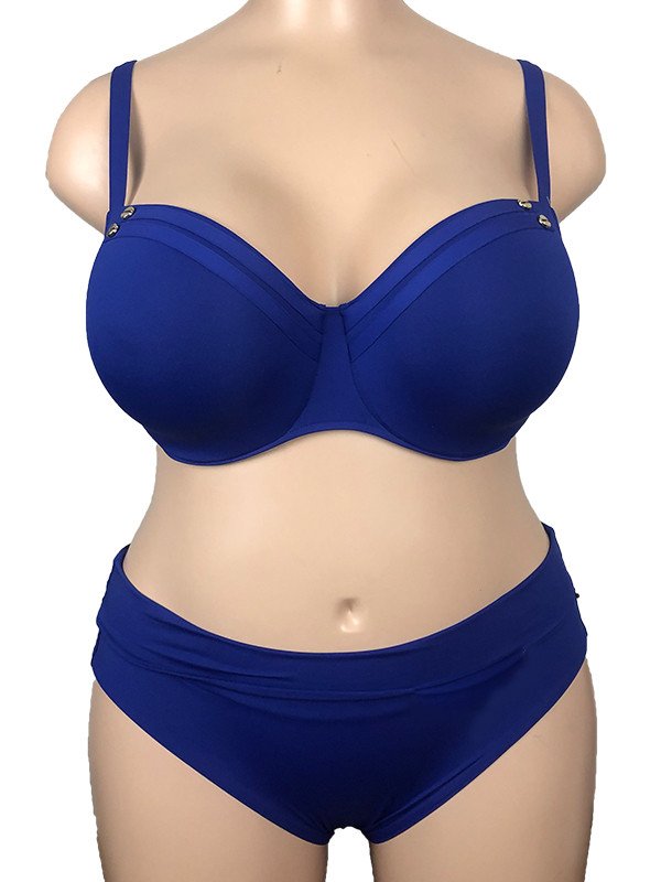 Bikini azzurro- coppa F - Chantelle - art. 6595-6598
