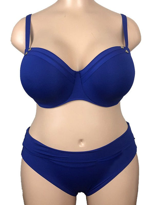 Bikini azzurro- coppa F - Chantelle - art. 6595-6598