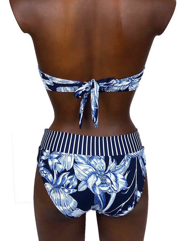 Bikini fascia fiori - COPPA C - PROMISE - ART. S1720