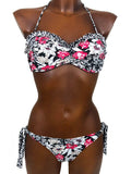 Bikini fascia fiori - PROMISE - ART. 9110