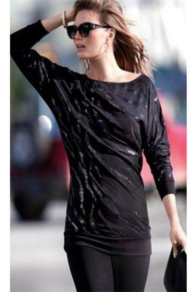 Maglia paillettes Art - Janira