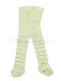 Collant neonato caldo cotone righe lurex oro - LOLLICò