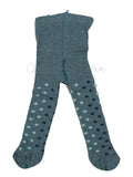 Collant neonato caldo cotone pois bicolore - LOLLICò