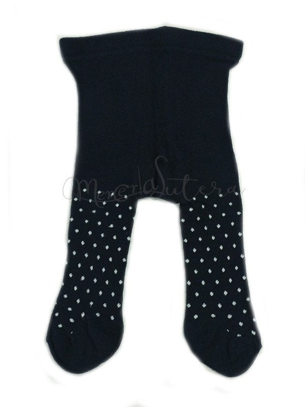 Collant neonato caldo cotone pois piccoli - LIABEL