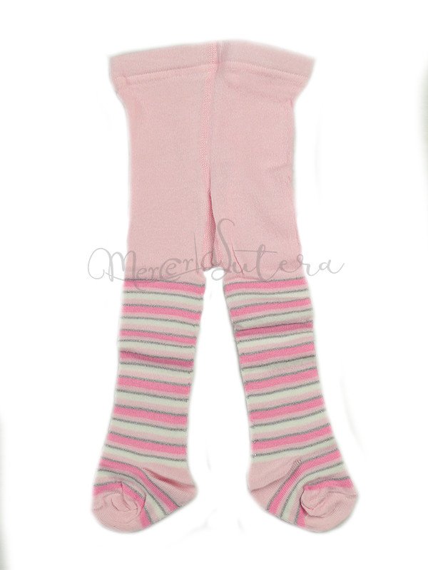 Collant neonato righe lurex - Liabel
