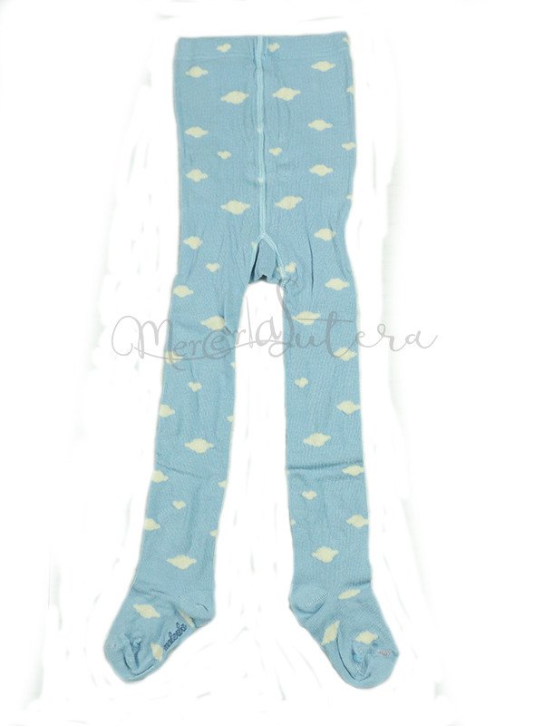 Collant neonato caldo cotone - nuvole - Malerba