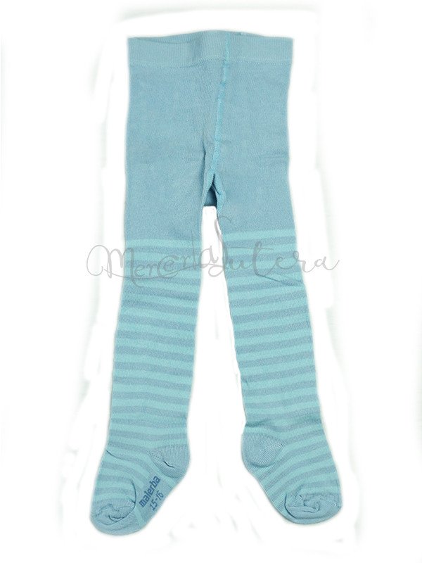 Collant neonato in caldo cotone righe - Malerba