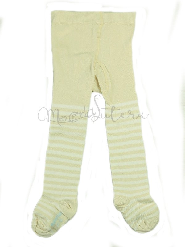 Collant neonato in caldo cotone righe - Malerba