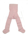 Collant neonato caldo cotone - tinta unica rosa - MALERBA